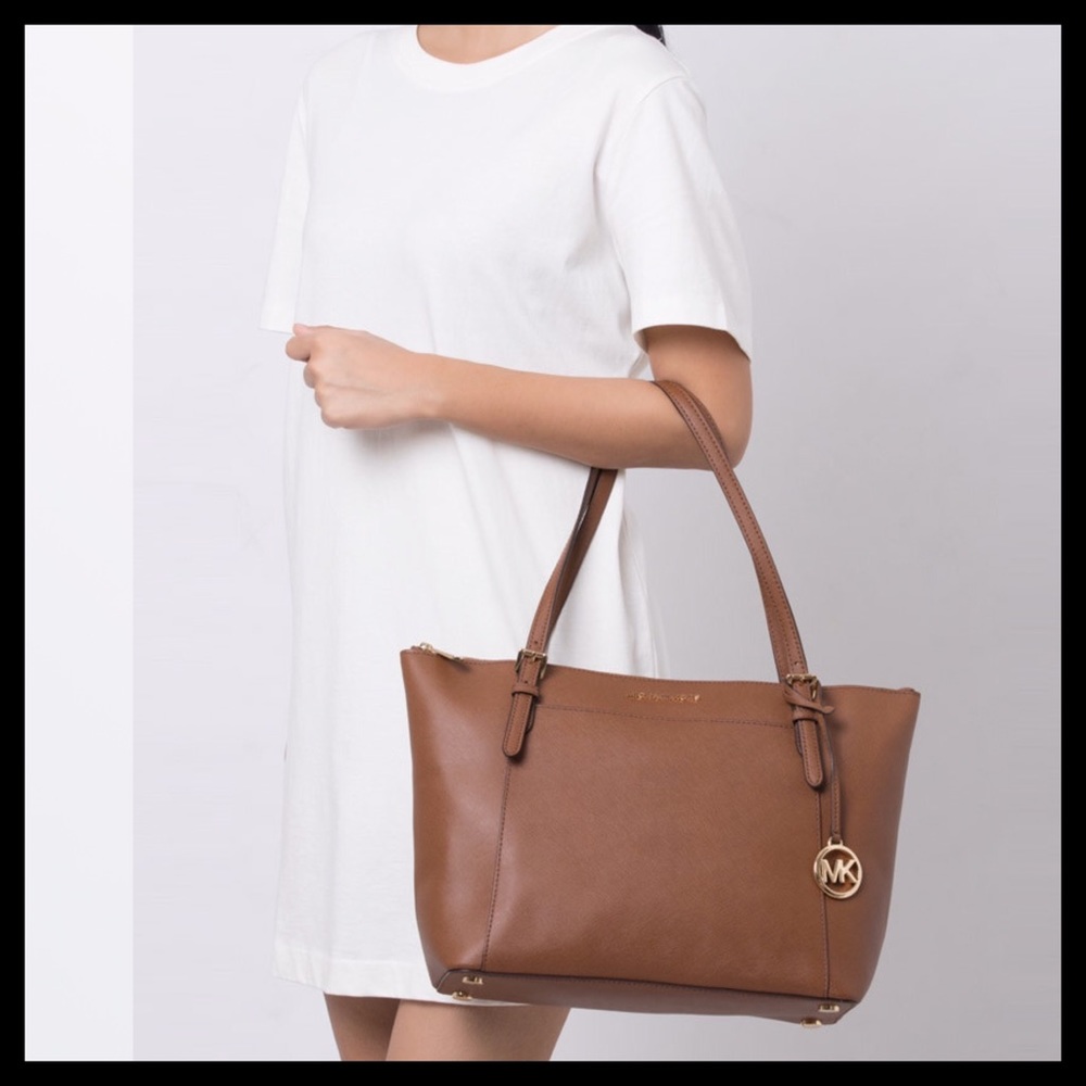 NWT Michael Kors Ciara Large Top Zip Tote Bag - Picture 12 of 12